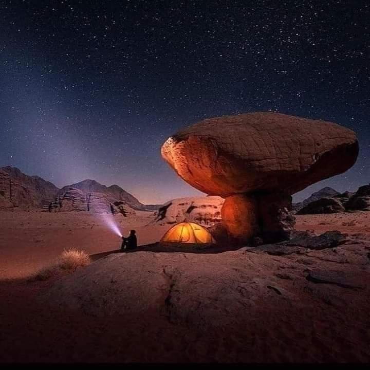 Enad Desert Camp Wadi Rum Esterno foto
