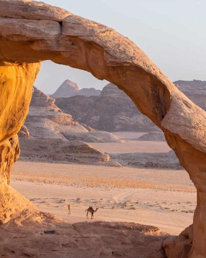 Enad Desert Camp Wadi Rum Esterno foto