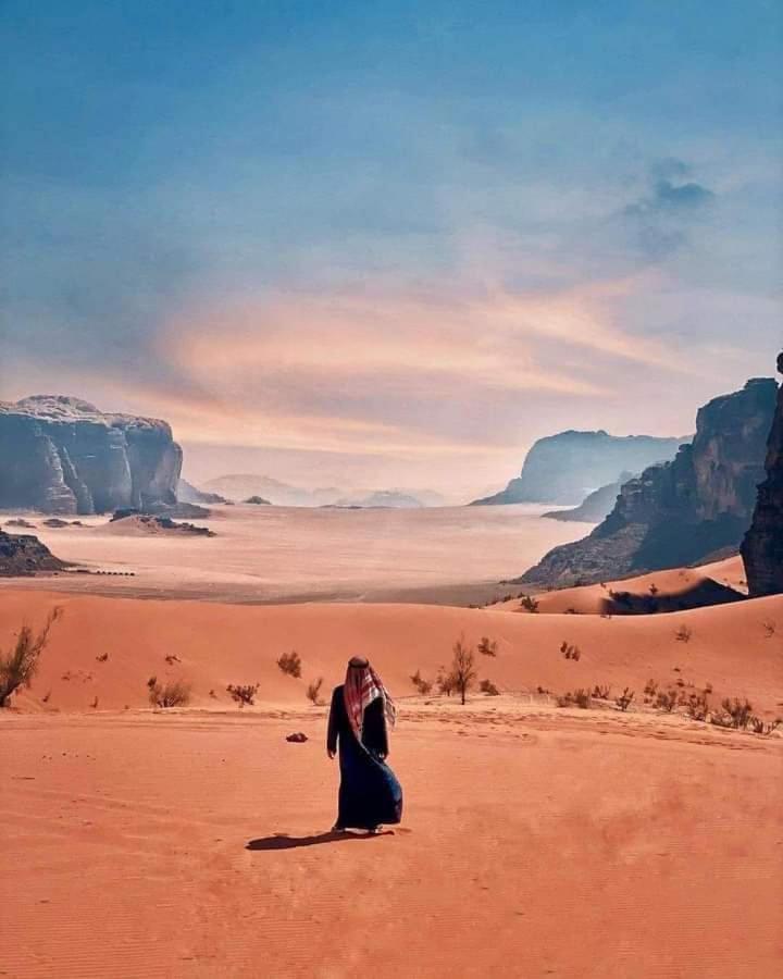 Enad Desert Camp Wadi Rum Esterno foto