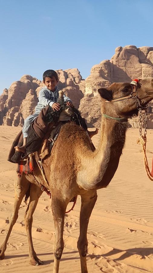 Enad Desert Camp Wadi Rum Esterno foto