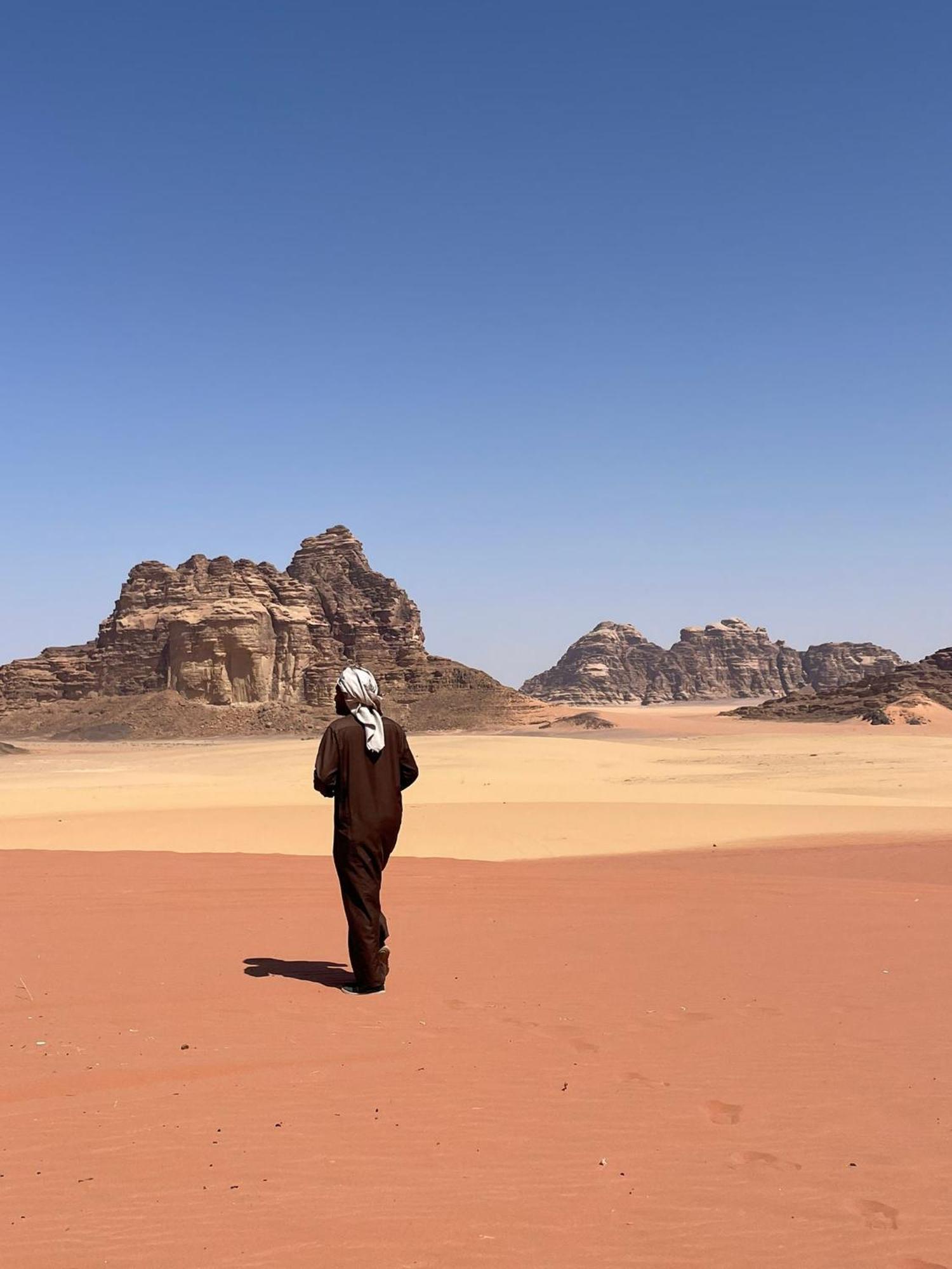 Enad Desert Camp Wadi Rum Esterno foto