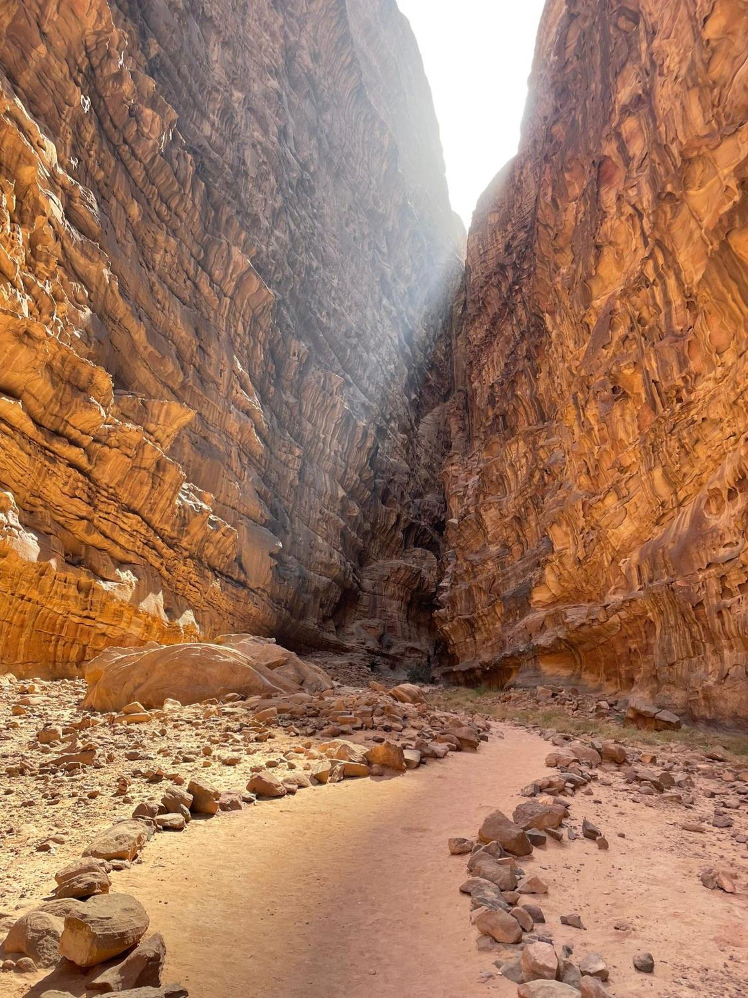Enad Desert Camp Wadi Rum Esterno foto
