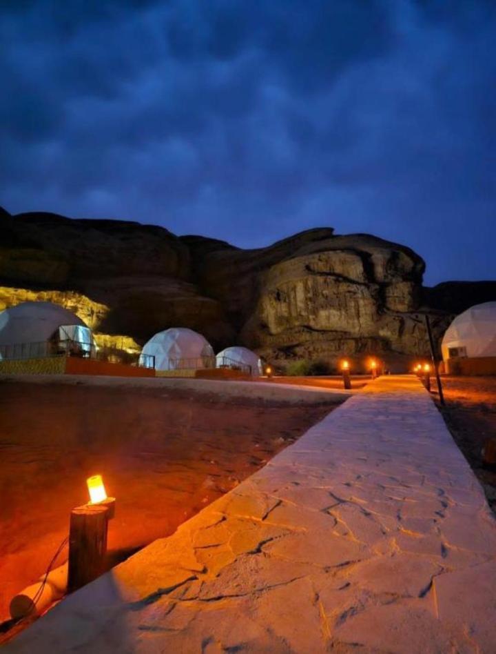 Enad Desert Camp Wadi Rum Esterno foto